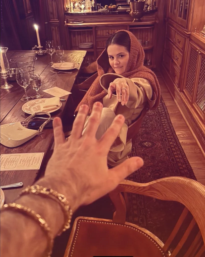 Selena Gomez and Benny Blanco Playful Image