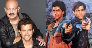 Rakesh Roshan and Hrithik Roshan And Karan Arjun Image