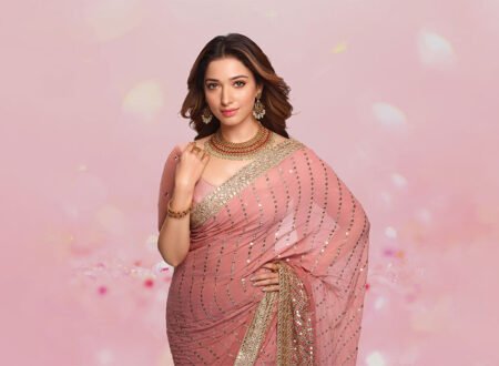 Tamanna Bhatia Hot Saree Pic