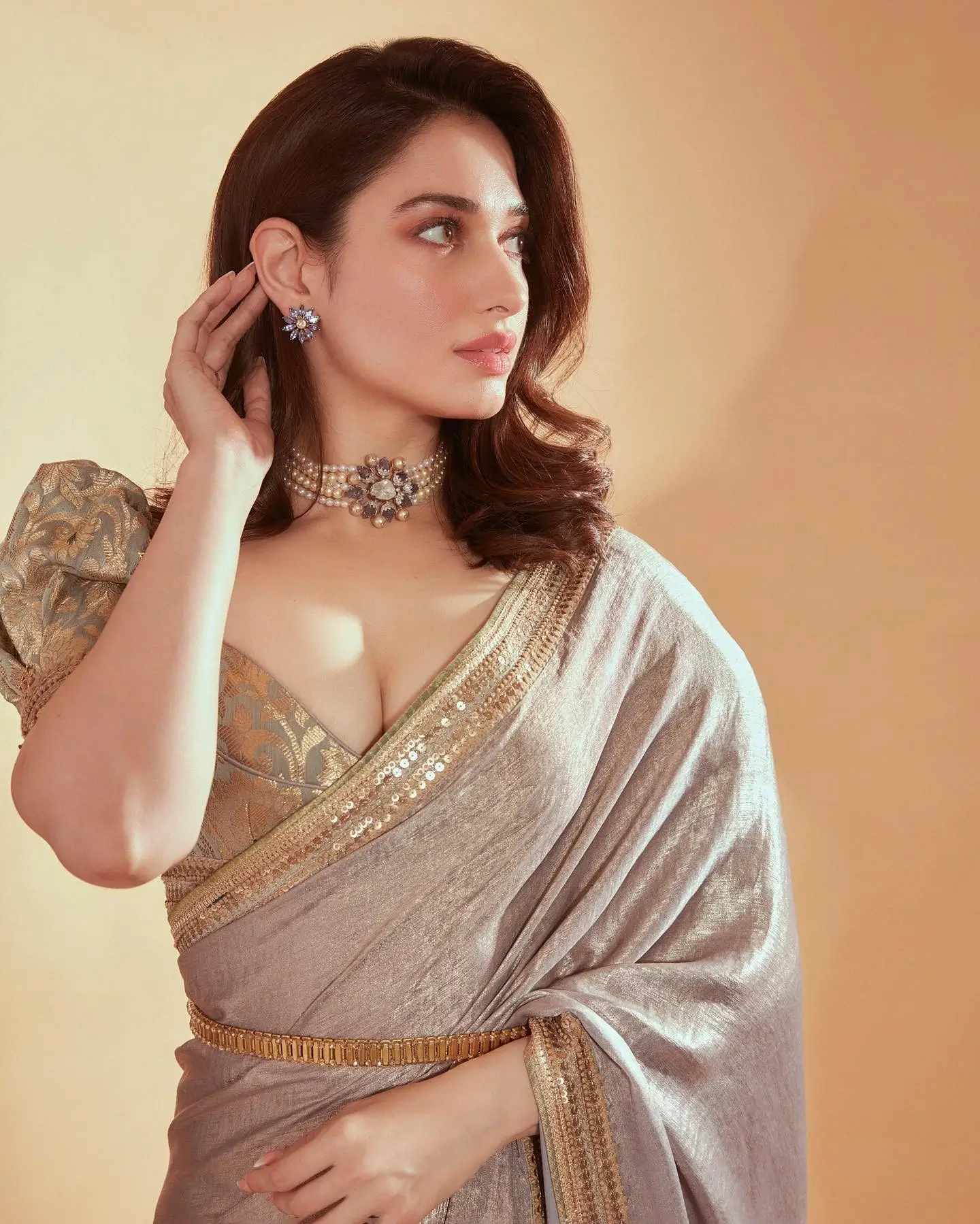 Tamanna Bhatia Hot Saree Images