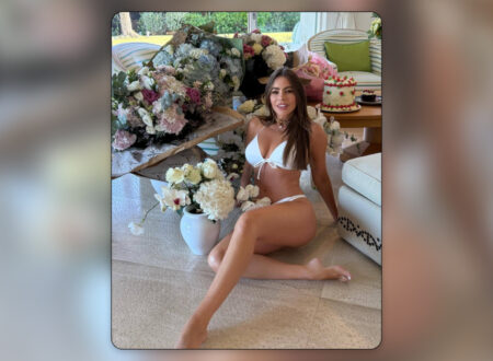 Sofía Vergara Celebrated Her 53rd Birthday in a White Bikini